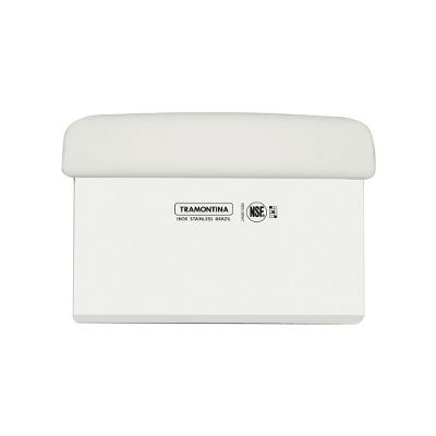 Raspador Inox 4X6 Profissional Branco Tramontina