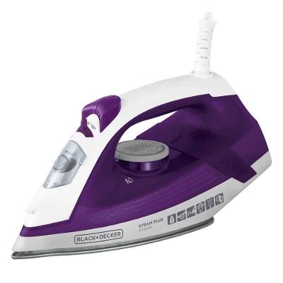 Ferro a Vapor e Seco Roxo 220V Black Decker