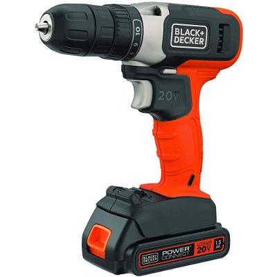 Parafusadeira / Furadeira 3/8 (10Mm) 20 Max Li-Ion Bivolt Black Decker
