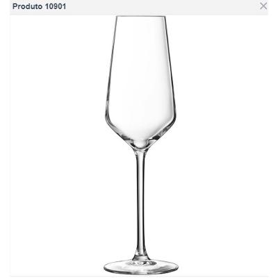 Taça Champanhe Ultime 210ml Cristal 6 Peças