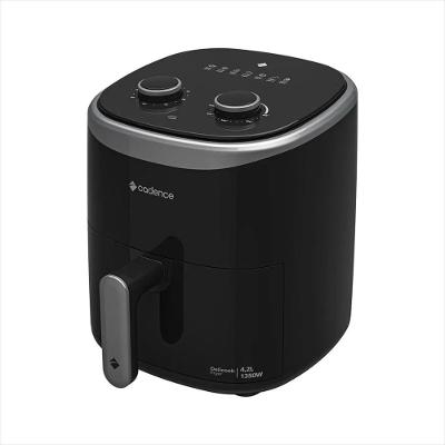 Fritadeira Sem Óleo Cadence Super Cook Fryer 3,8L Preta 220V