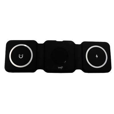 Carregador Wireless 3 em 1 Branco OEX