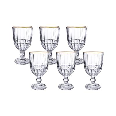 Conjunto de Taças Água Vinho Cristal 360ml 6 Peças Hauskraft