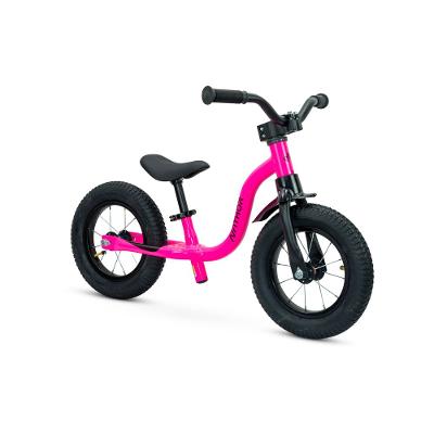 Bicicleta Balance Raiada Rosa Aro 12