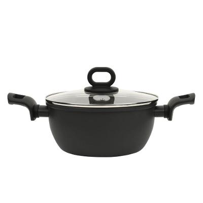 Caçarola BLACK+DECKER Ceramic Line Black 22cm 3,4L Indução