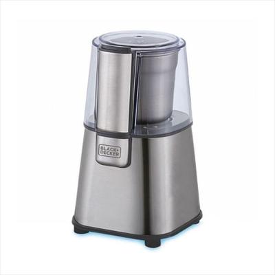 Moedor de Grãos Inox Gourmand Gris 110V Black Decker
