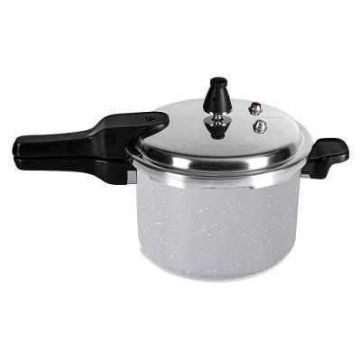 Panela de Pressão Clássica Super 5,4 Litros Cinza - Brinox - Revestimento Antiaderente - Cozimento Rápido e Prático