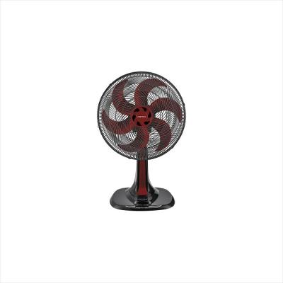 Ventilador Oscilante de Mesa Turbo 30cm Vermelho 127V Premium Ventisol