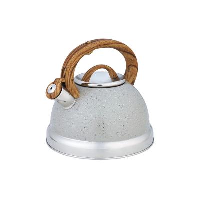 Chaleira Inox Apito Cinza Marmorizado Oster 3 Litros