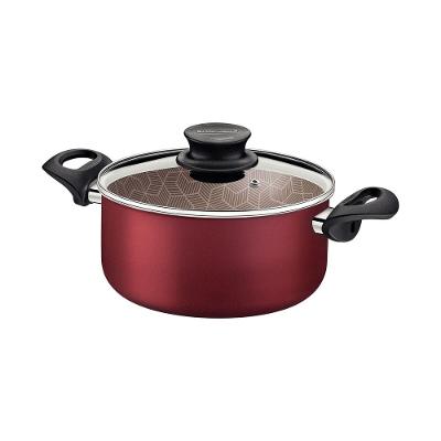Caçarola Tramontina Paris 22Cm Vermelha