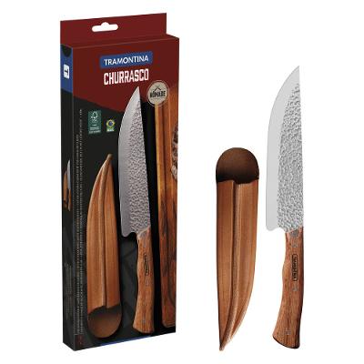 "Faca Carne Tramontina Nômade 8"" Aço Inox"