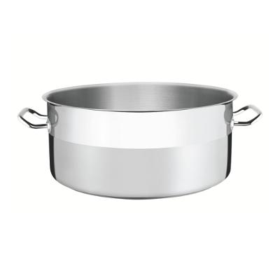 Caçarola Rasa Tramontina Aço Inox 45cm