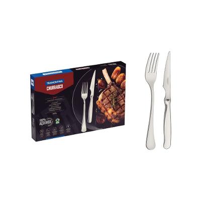 Jogo Churrasco Tramontina Zurique Inox 12 Peças