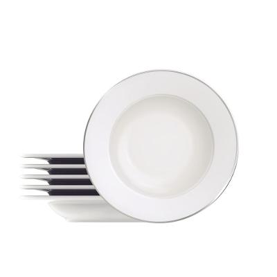 Kit 6 Pratos Fundos Tramontina Joana 23Cm