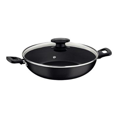Wok Tramontina Loreto Alumínio 28Cm Grafite