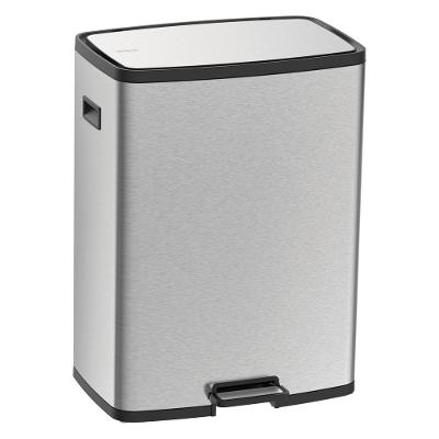 Lixeira Inox Pedal Octos 45L Tramontina