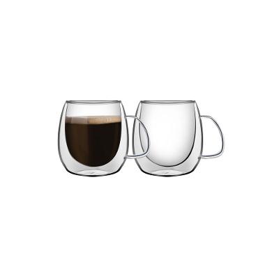 Conjunto Xícaras Tramontina Vidro 2 Peças 100ml