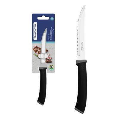 "Faca Churrasco Tramontina Felice Inox 5"""