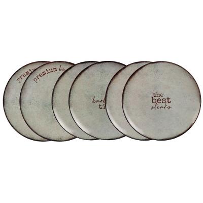 Kit 6 Pratos Rasos Tramontina 28Cm