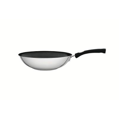 Panela Wok Inox Tramontina S/Tampa