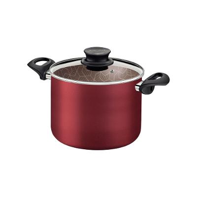 Caldeirao Alum 18Cm Paris Vermelho Tramontina
