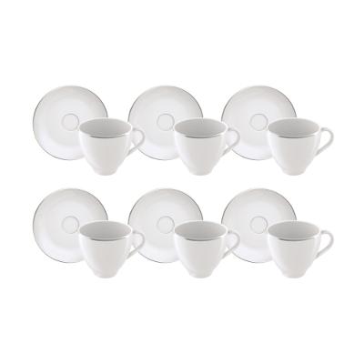 Kit 6 Xícaras Café 100ml Atena Tramontina