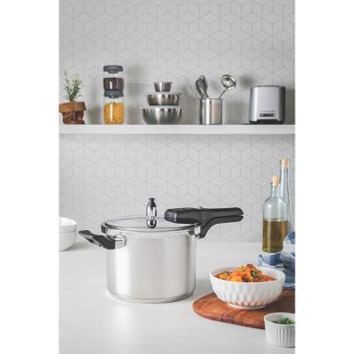Panela Pressao Tramontina Brava 6L Inox