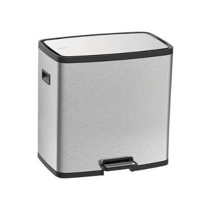 Lixeira Inox Pedal Octos 15+15L Tramontina