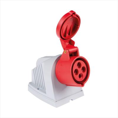 Tomada de Sobrepor Industrial 3P+T 16 A 380-415 Vca 6 H Tramontina