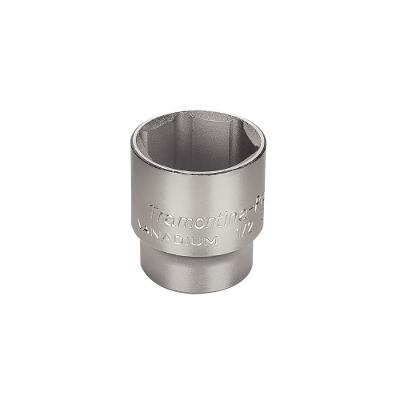 Soquete Sextavado em Aço Cromo Vanádio 32 mm - Encaixe 1/2 Tramontina PRO
