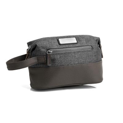 Necessaire Em Poliester 300D - Melange Cinza Welf