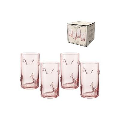 Copo Butterfly Hauskraft 460ml 4 Peças
