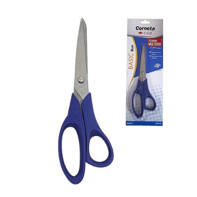 Tesoura Basic Blue Multiuso 7 1/2 Corneta