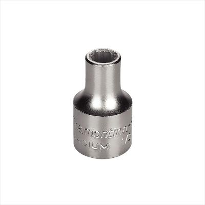 Soquete Estriado em Aço Cromo Vanádio 10 mm - Encaixe 1/2 Tramontina PRO
