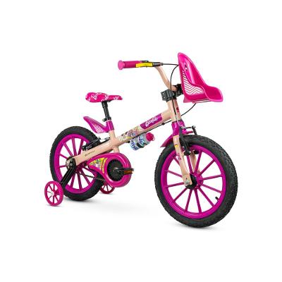 Bicicleta Infantil Aro 16 Nathor Barbie