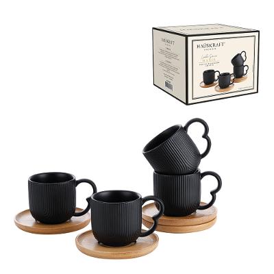 Conjunto de Xícaras de Café Oasis 90ml 4 Peças Hauskraft