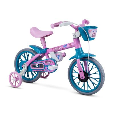 Bicicleta Infantil Aro 12 Nathor Charm Rosa