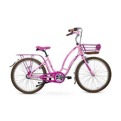Bicicleta Aro 26 Nathor Barbie 3 Marchas