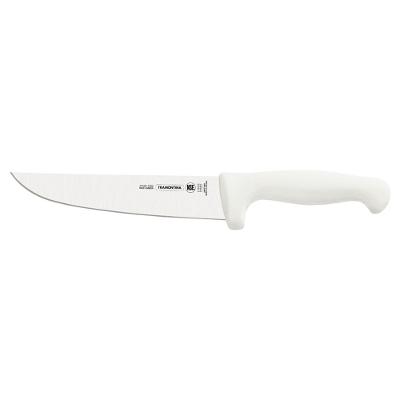 Faca Carne Inox 8 Profissional Branco Curvada Tramontina