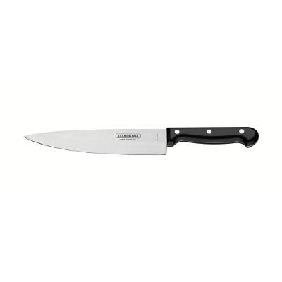 Faca Chef Inox 8 Ultracorte Preto Tramontina