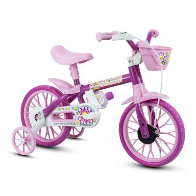 Bicicleta Infantil Aro 12 Nathor Flower
