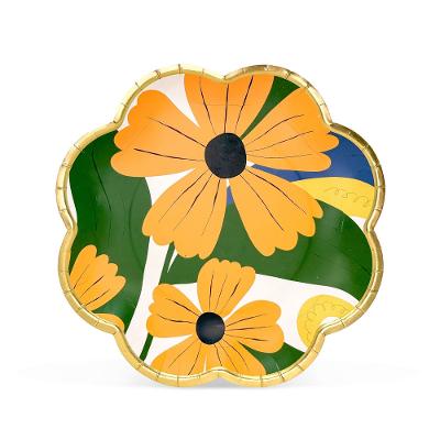 Prato Raso Blosson Fetély 26cm Laranja 6 Unidades