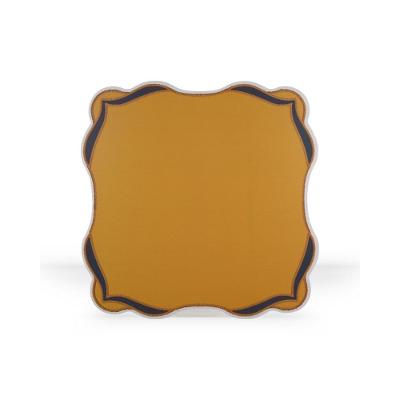 Jogo Americano Blasson Fetély Quadrado 38cm Amarelo 6un