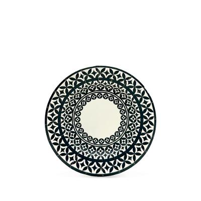 Prato Sobremesa Mosaïque Fetély 18cm Bleu 6 Unidades
