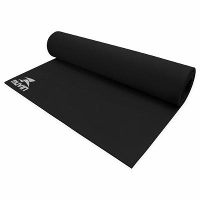 Tapete de Yoga EVA 180x60x0,5cm Preto Muvin