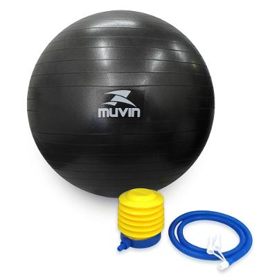 Bola de Pilates Muvin 75cm Preta