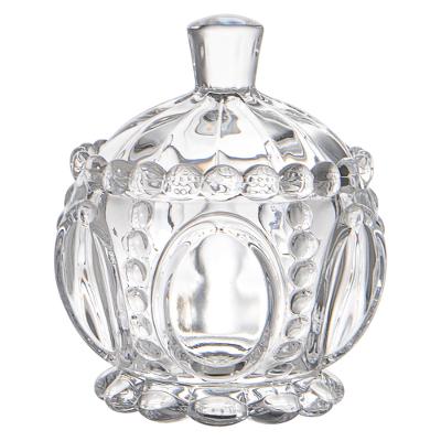 Potiche T3 Vidro 8,7x10cm Adely Crystal