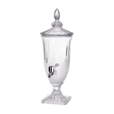 Suqueira de Vidro 1,8L Adely Crystal com Torneira