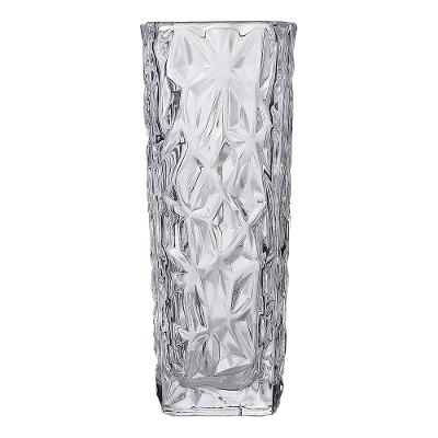 Vaso de Vidro Transparente 7,6x15,6cm Adely Crystal