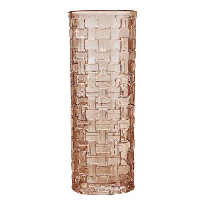 Vaso Adely Crystal Âmbar 9,5cm x 25cm